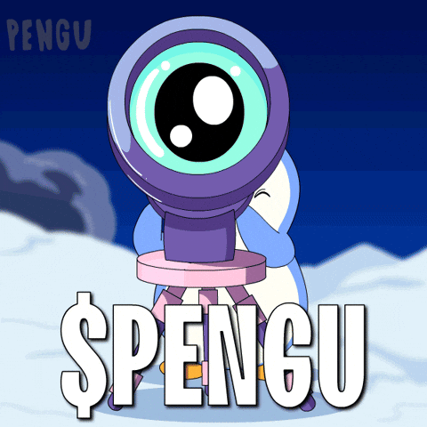 Crypto Looking GIF by Pudgy Penguins