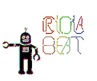 Pixel Glitch Sticker