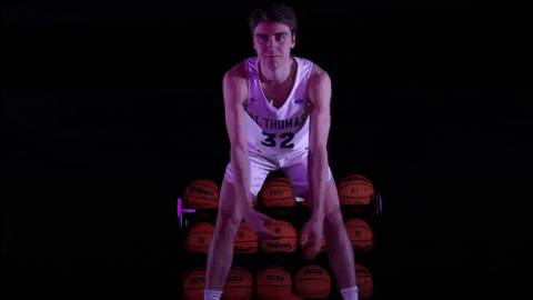 Dribble GIF by Tommie Athletics