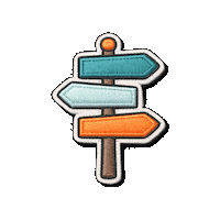 beyond9to5_travel sticker travel beach adventure Sticker