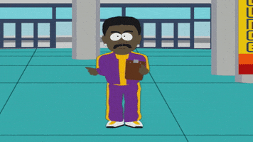 black guy dancing GIF by South Park 