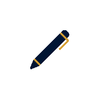 Pen Writer Sticker by Bregje Boer Sprankelend Schrijfwerk