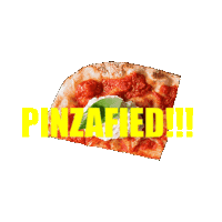 itspinza pizza dubai pinza pinzadubai Sticker