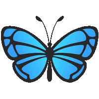 Butterfly Thms Sticker by Trim Healthy Mama