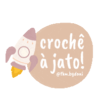 thmbydani diy handmade croche trico Sticker