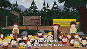 park ranger hello GIF by South Park 