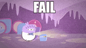 happy falling down GIF by Molang