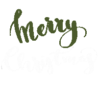 Happy Merry Christmas Sticker