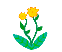 Happy Flower Sticker