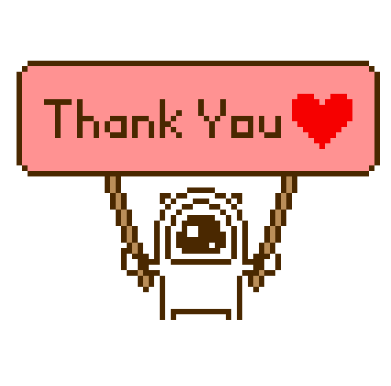 Pixel Love Sticker