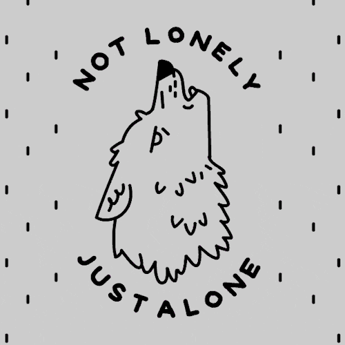 lonely wolf GIF by Look Human