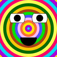 Art Smile GIF by Jen Stark