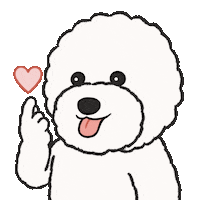 Puppy Poodle Sticker