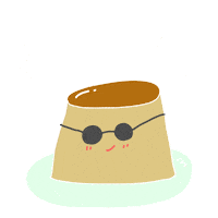 Pudding ぷりん Sticker
