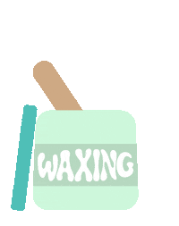 rebelwaxingco skincare waxing wax stick rebelwaxing Sticker