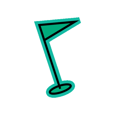 Putt Putt Golf Sticker by Cranbrook Art Museum