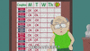 teacher mr. herbert garrison GIF by South Park 