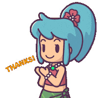Thanks Thank You Sticker by Castaways
