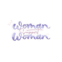 Girl Text Sticker