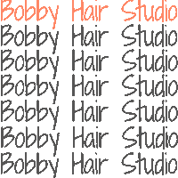 Salon Vancouver Sticker by Bobby Hair Studio