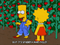 bart simpson eating GIF