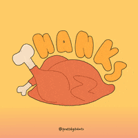 Chicken Wing Thank You GIF by Kiji Lab
