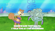 season 9 squid defense GIF by SpongeBob SquarePants