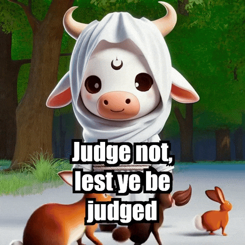 Wisdom Judge Not GIF by Sagemoohammad