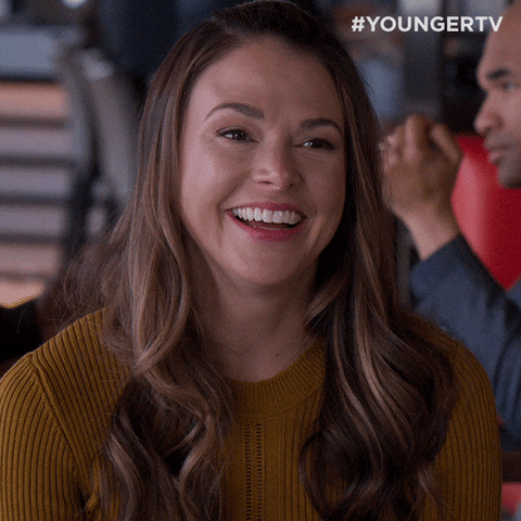 Disappointed Happy Sad GIF by YoungerTV