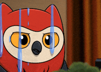 Nervous Sweating Bullets GIF by birb