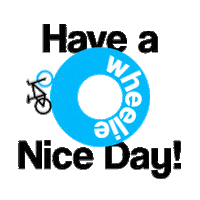 Nice Day Bike Sticker by Swapfiets