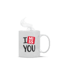 imissny love coffee breakfast mug Sticker