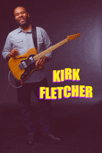 KirkFletcher happy music man guitar GIF