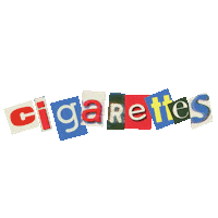 cigarettes Sticker by Carlie Hanson