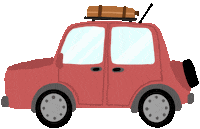 Driving On My Way Sticker