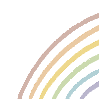 Rainbow Color Sticker
