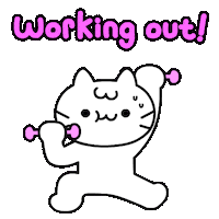 Go Work Out Sticker by Mikitti