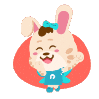Rabbit Yes Sticker by Accurate Indonesia