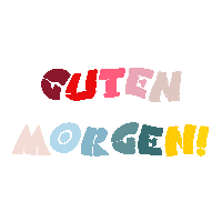 Good Morning Sticker by Pani Dominika