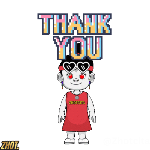 Thank U Sticker by Zhotcita