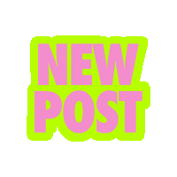 New Post Sticker