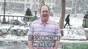 winter spring GIF by Late Night with Seth Meyers