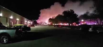 Fire Rips Though Silicone Facility in Illinois