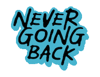 Never Going Back Sticker by Favor Church