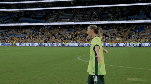 Emily Van Egmond Hug GIF by Football Australia