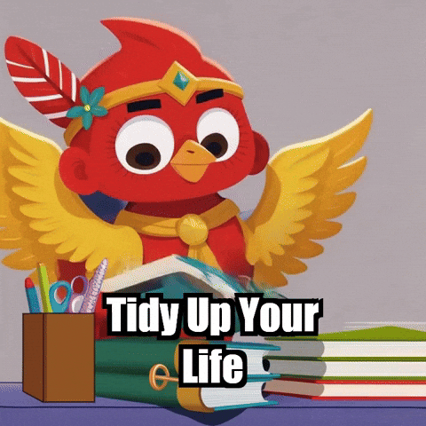 Cleaning Organization GIF by The Cardinal Virtue