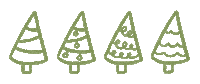 Christmas Tree Sticker by Catharina Stewart