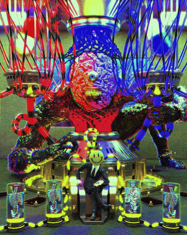 Big Pharma Glitch GIF by davidvnun