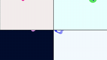 Physics Dropping Shapes Logo Reveal