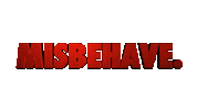 Fashion Misbehave Sticker by misbehavesocaofficial